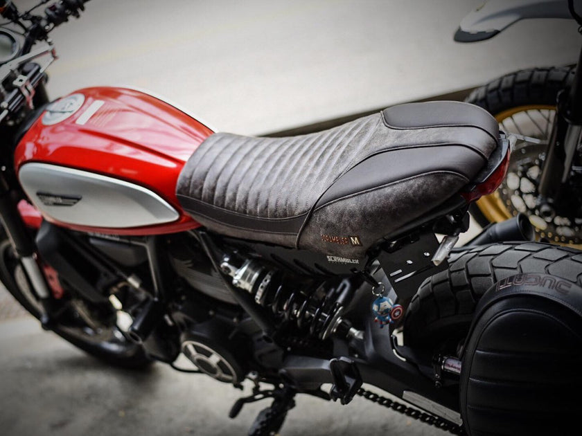 Mugello - Extra Slim Seat Project X (Dirty Brown) | For Ducati