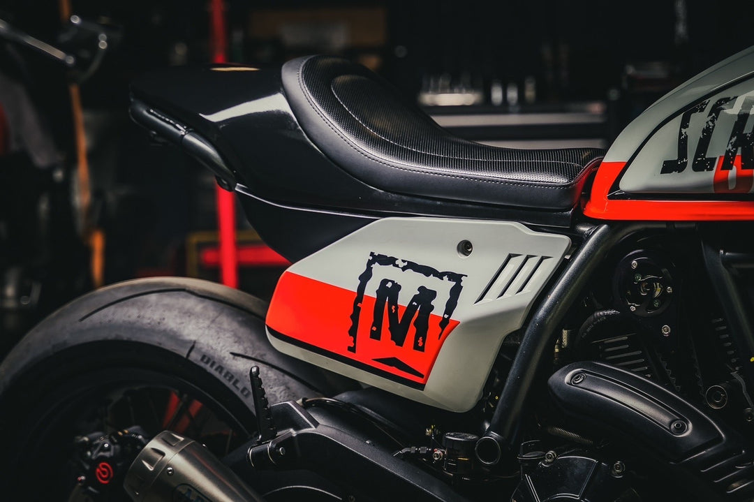 Mugello - Slim Seat Classic Vintage | For Ducati Scrambler 803 & Sixty2 –  Mugello Moto