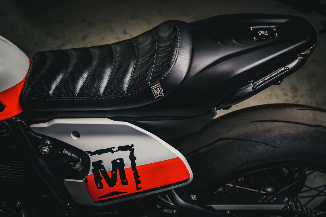 Mugello - Slim Flat Tracker Seat V.2 | For Ducati Scrambler 803