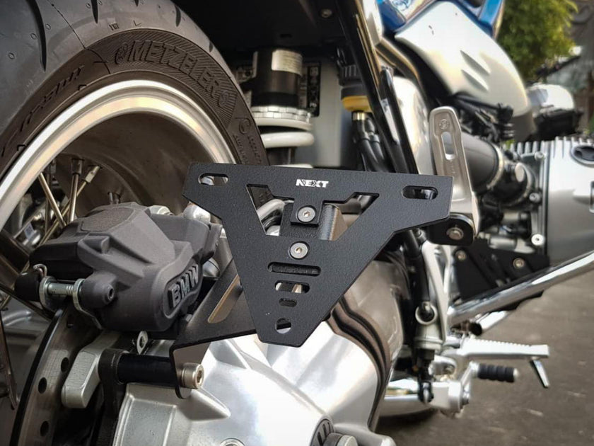 NEXT Side Arm License Plate Holder for BMW R nine T Mugello Moto