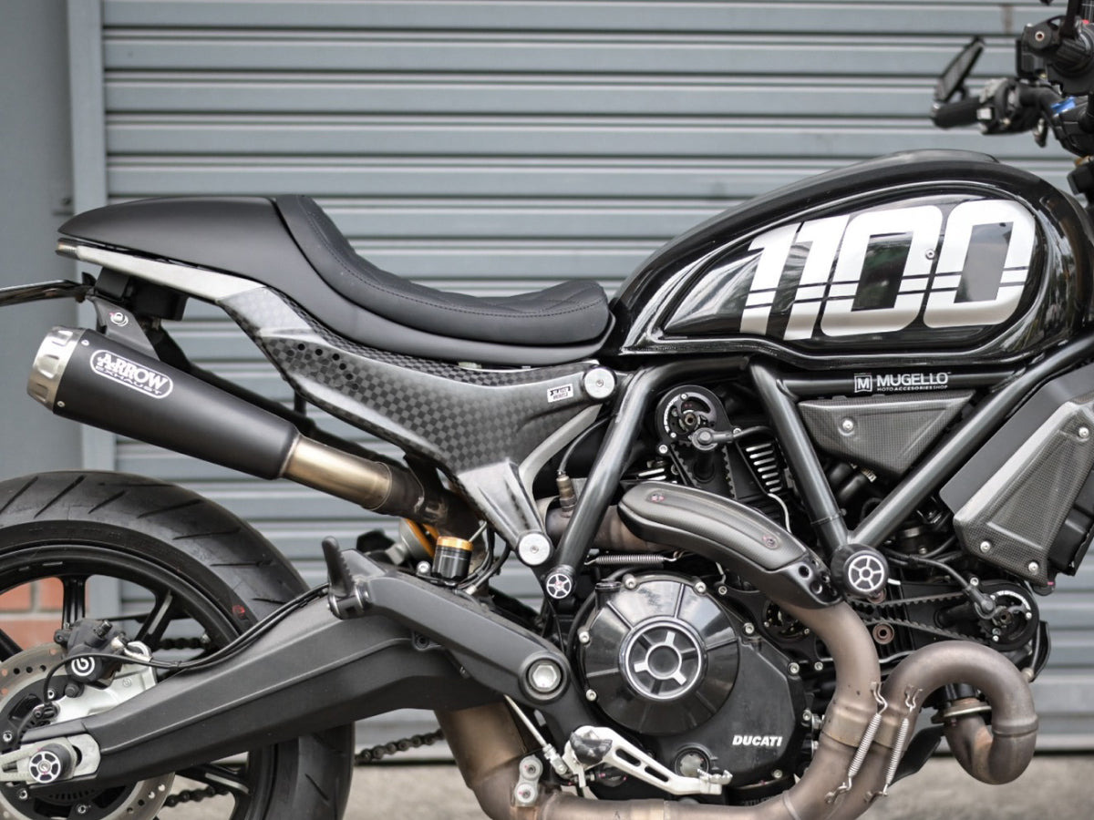 Mugello - 1100 Slim Café Racer Seat | For Ducati Scrambler 1100 – Mugello  Moto
