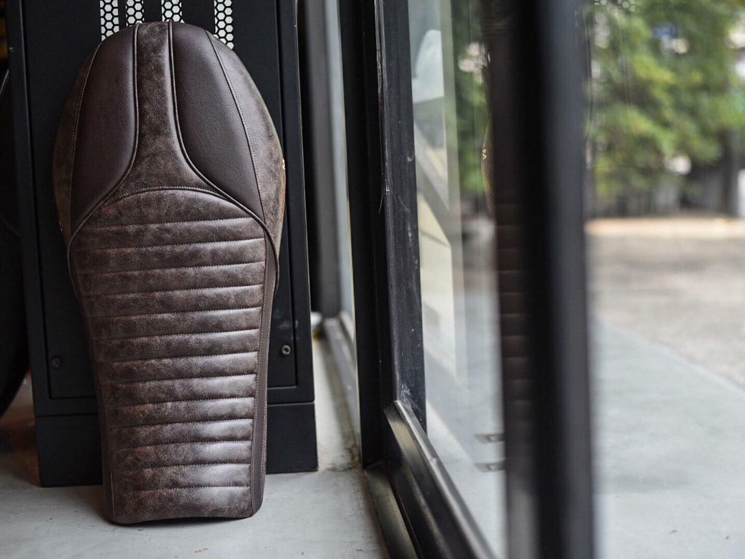 Ducati Scrambler Mugello シート ダークブラウン Mugello - Extra Slim Seat Project X (Dirty Brown) | For
